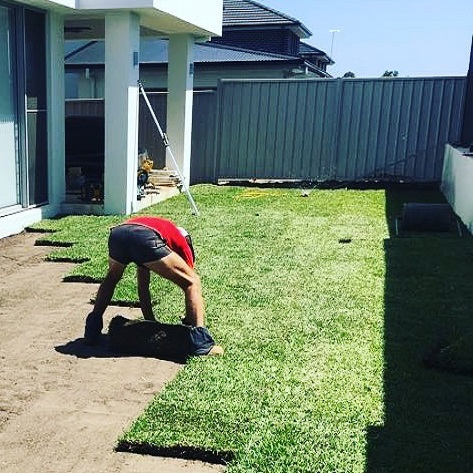 services01-1 Landscaping Professional Working On The Lawn